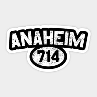 Anaheim California Sticker